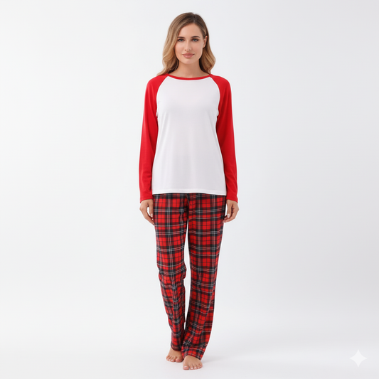 Set de Pijamas Navideñas Familiares para Personalizar