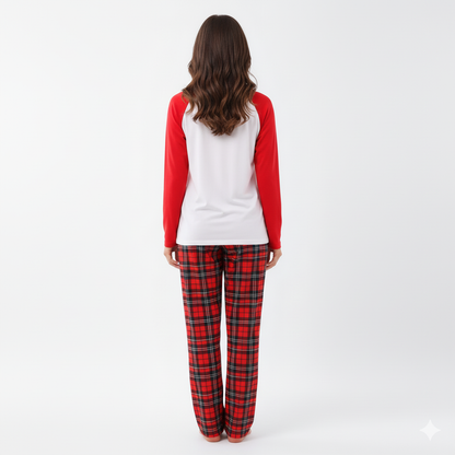 Set de Pijamas Navideñas Familiares para Personalizar